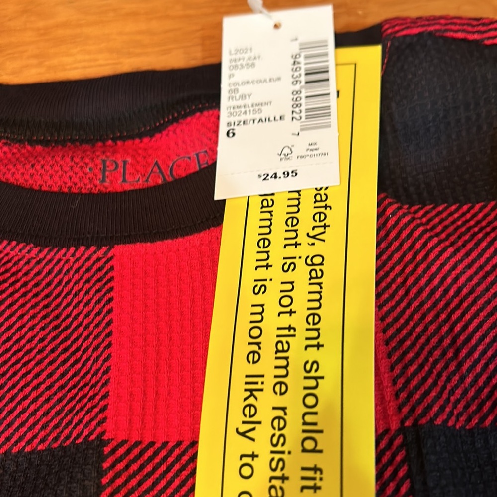 New With Tags PJ'S - Picture 3 of 3